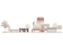 render 2d architectural drawings in photoshop